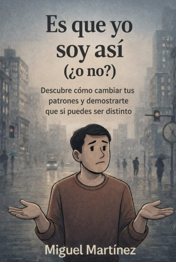 Portada del libro Es que yo soy así, de Miguel Martínez
